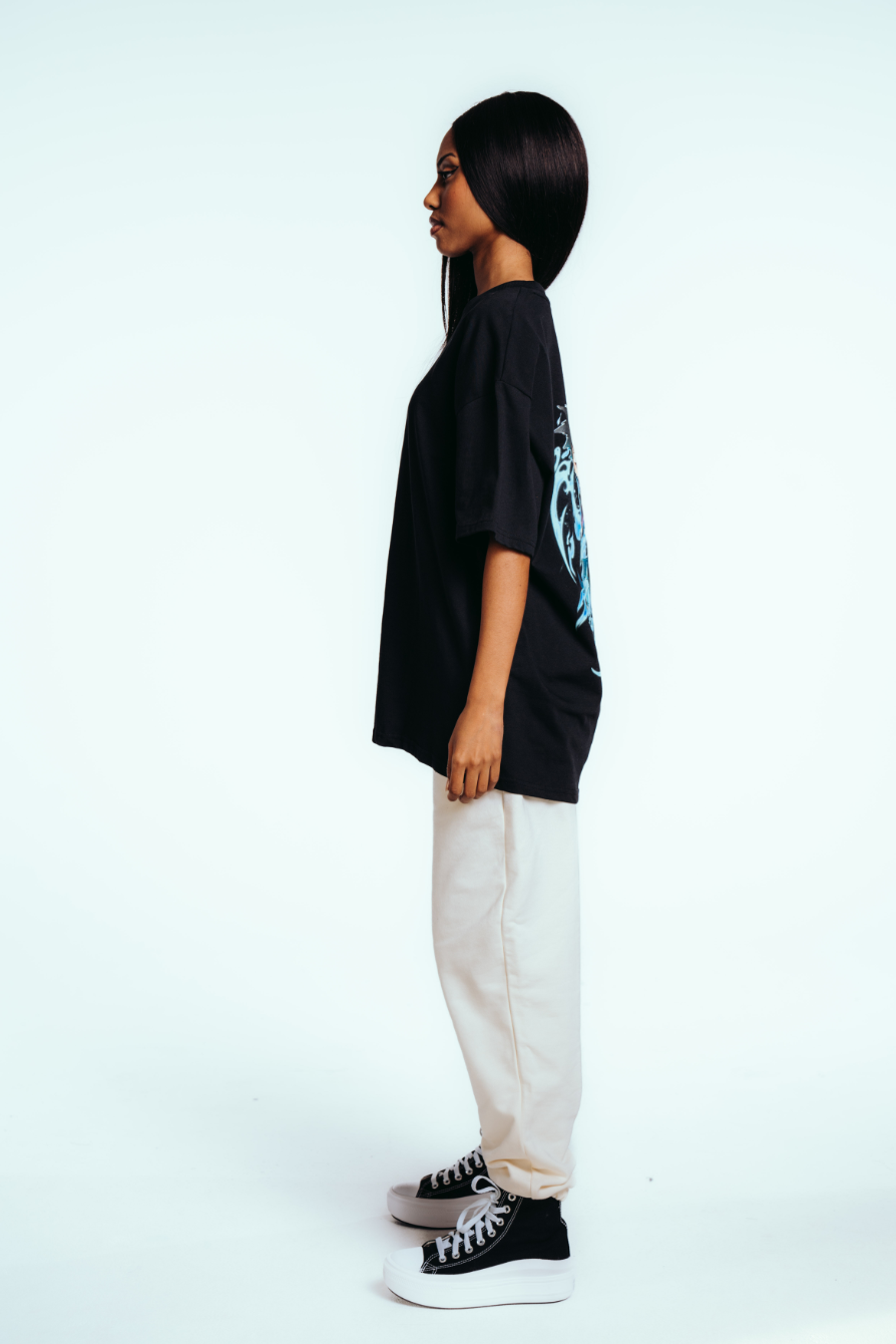 Dabi X The past never dies - My Hero Academia Oversized T-Shirt