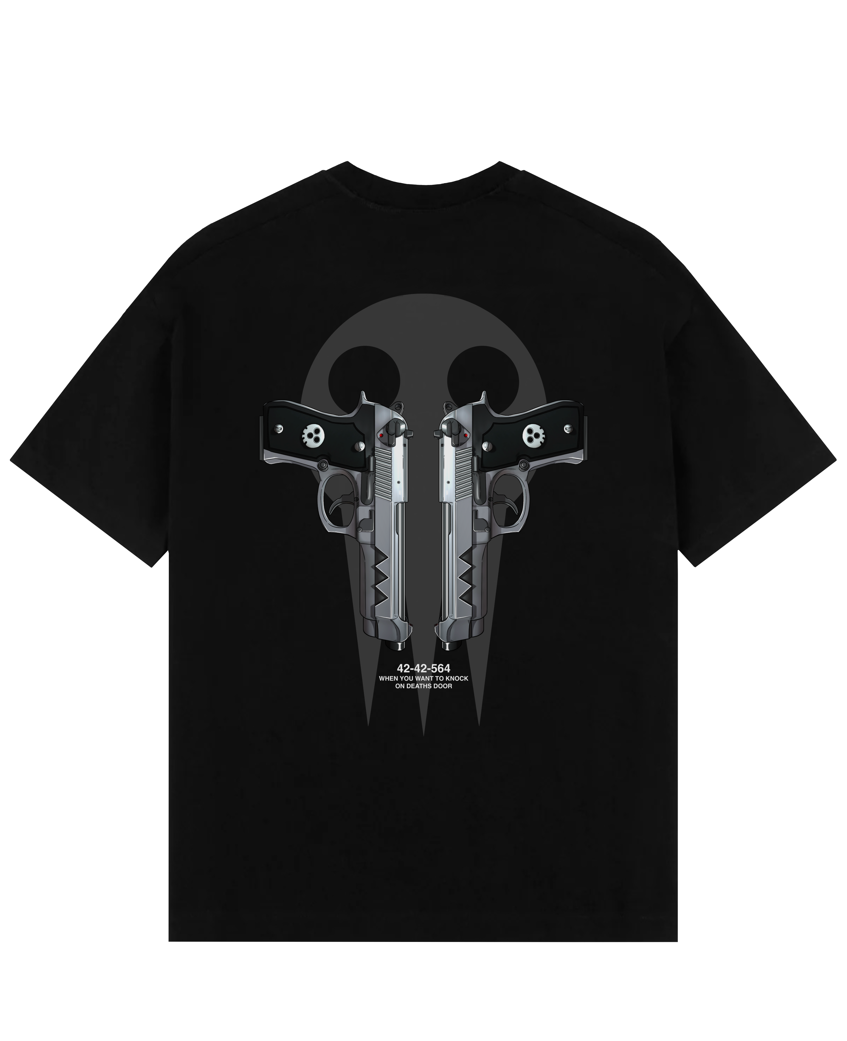 Death the Kid X Demon Twin Guns - Soul Eater Oversize T-Shirt