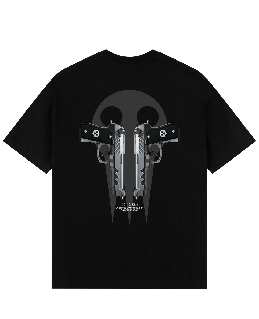Death the Kid X Demon Twin Guns - Soul Eater Oversize T-Shirt