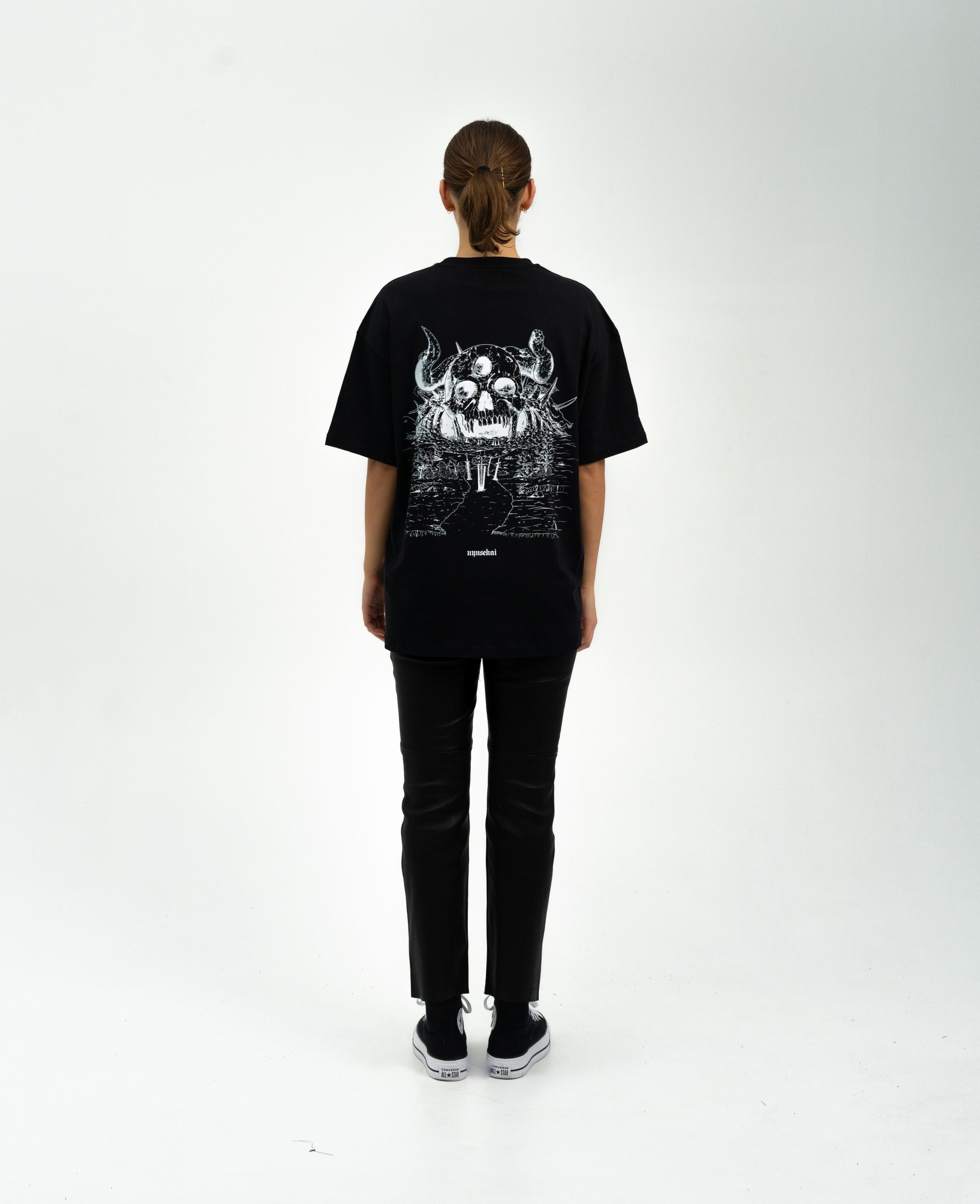 Demon Skull - Black Clover Oversized T-Shirt