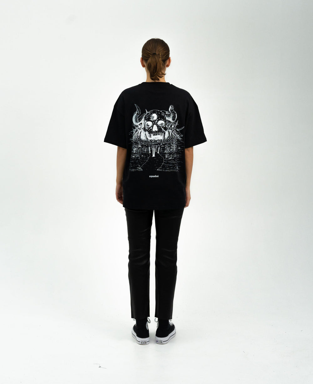 Demon Skull - Black Clover Oversized T-Shirt