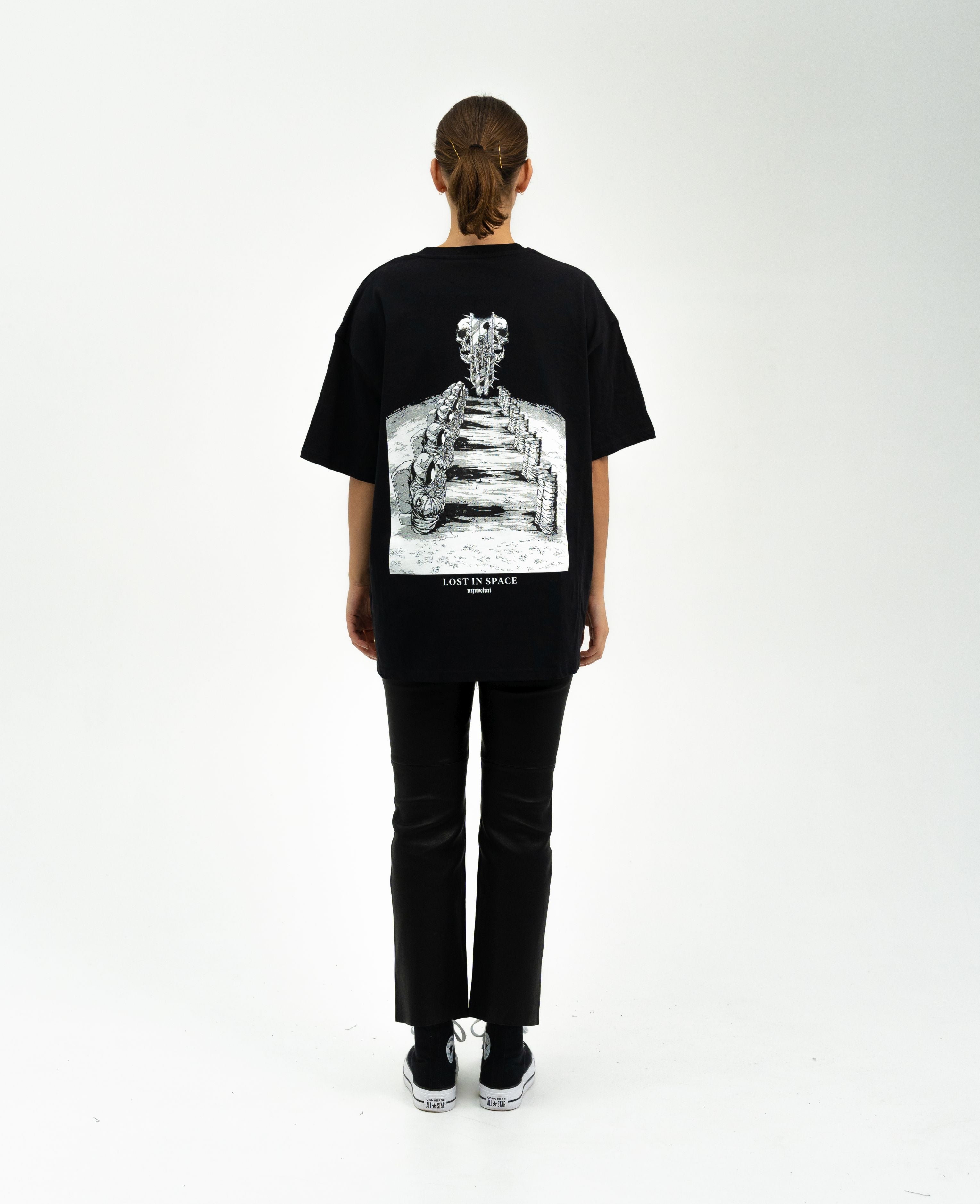 Denji X Lost In Space - Chainsaw Man Oversize T-Shirt