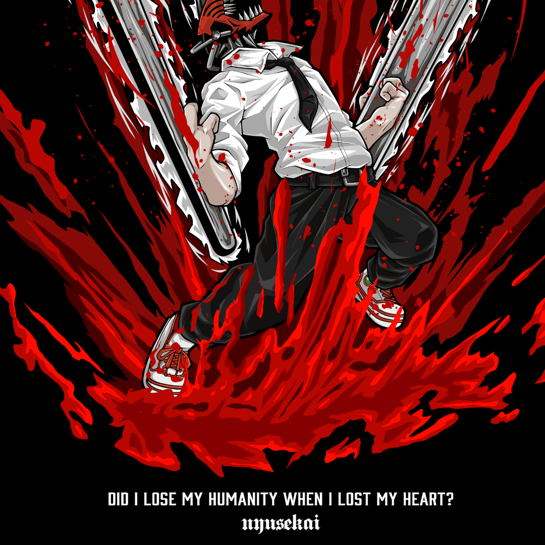 Denji X Miss The Rage - Chainsaw Man Oversize T-Shirt