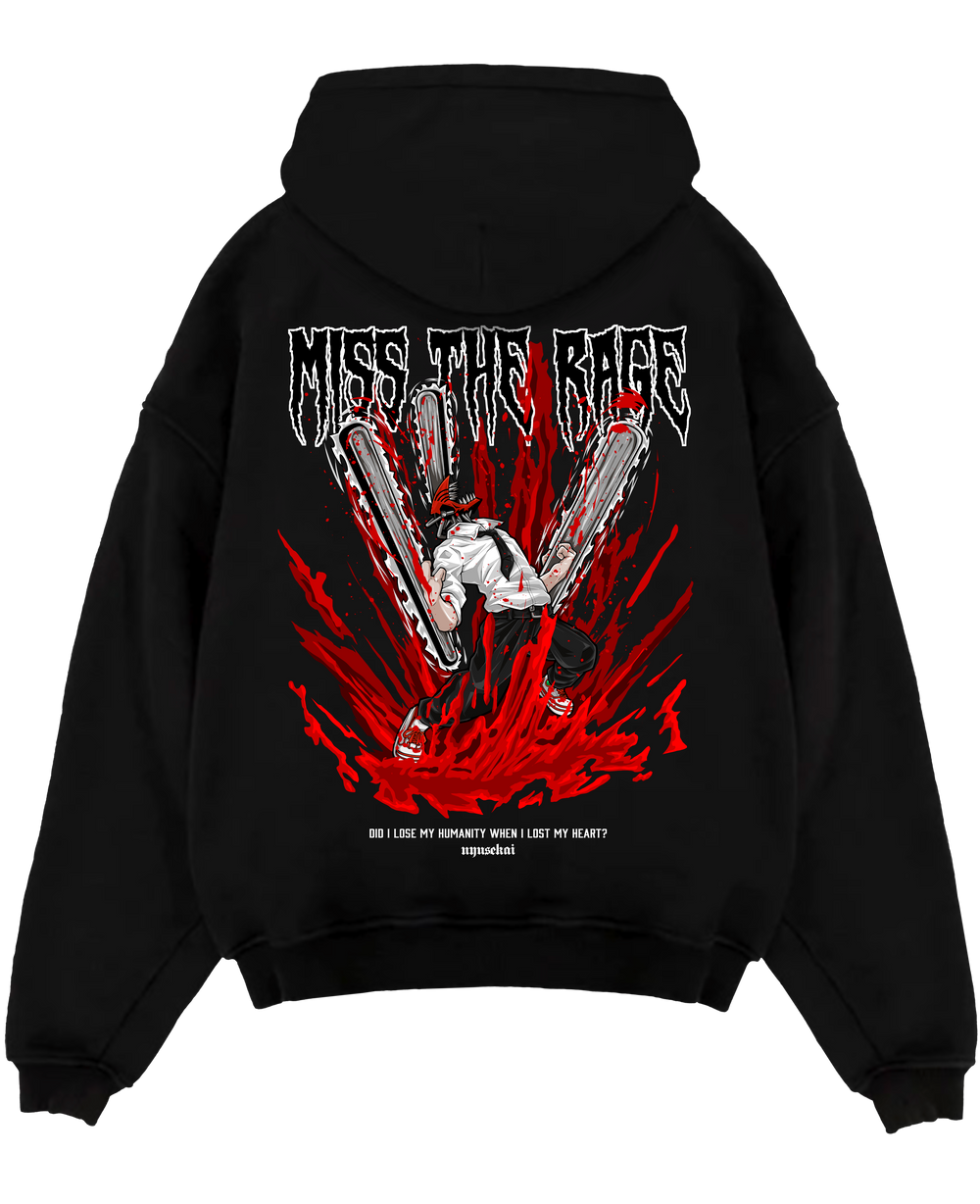 Denji X Miss The Rage - Chainsaw Man Oversize T-Shirt - Nysekai