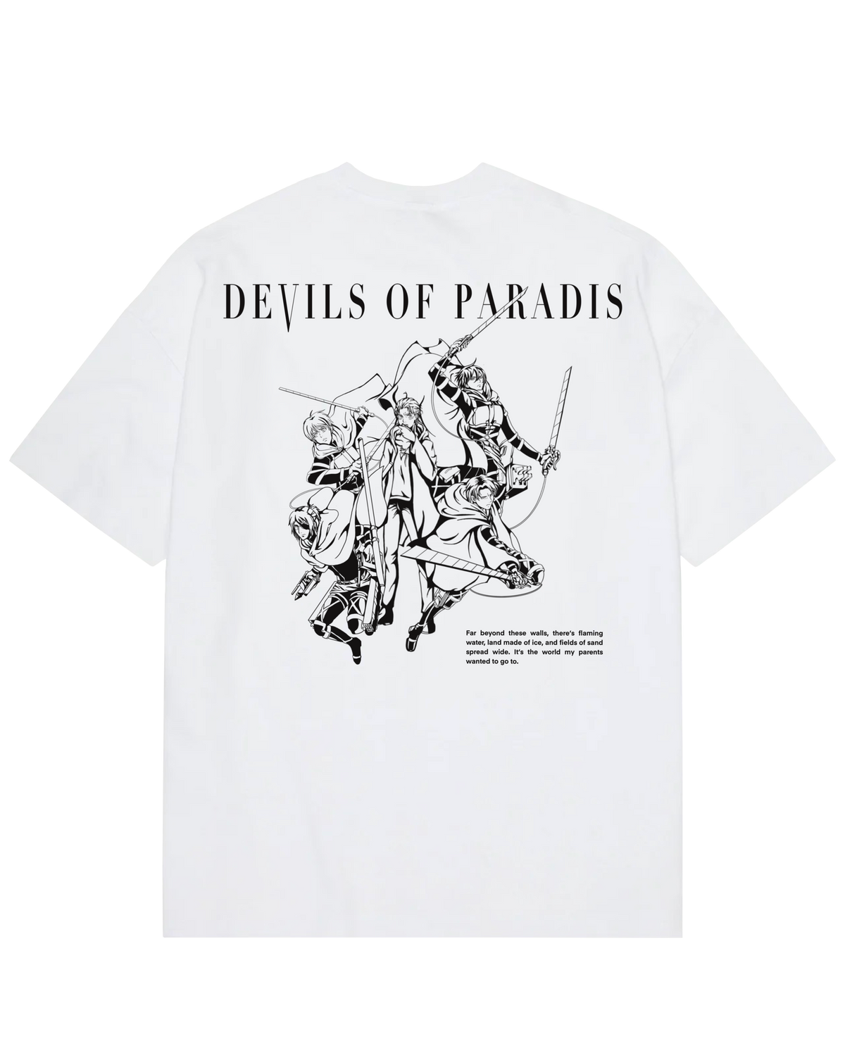 Devils Of Paradis - AOT Oversize T-Shirt