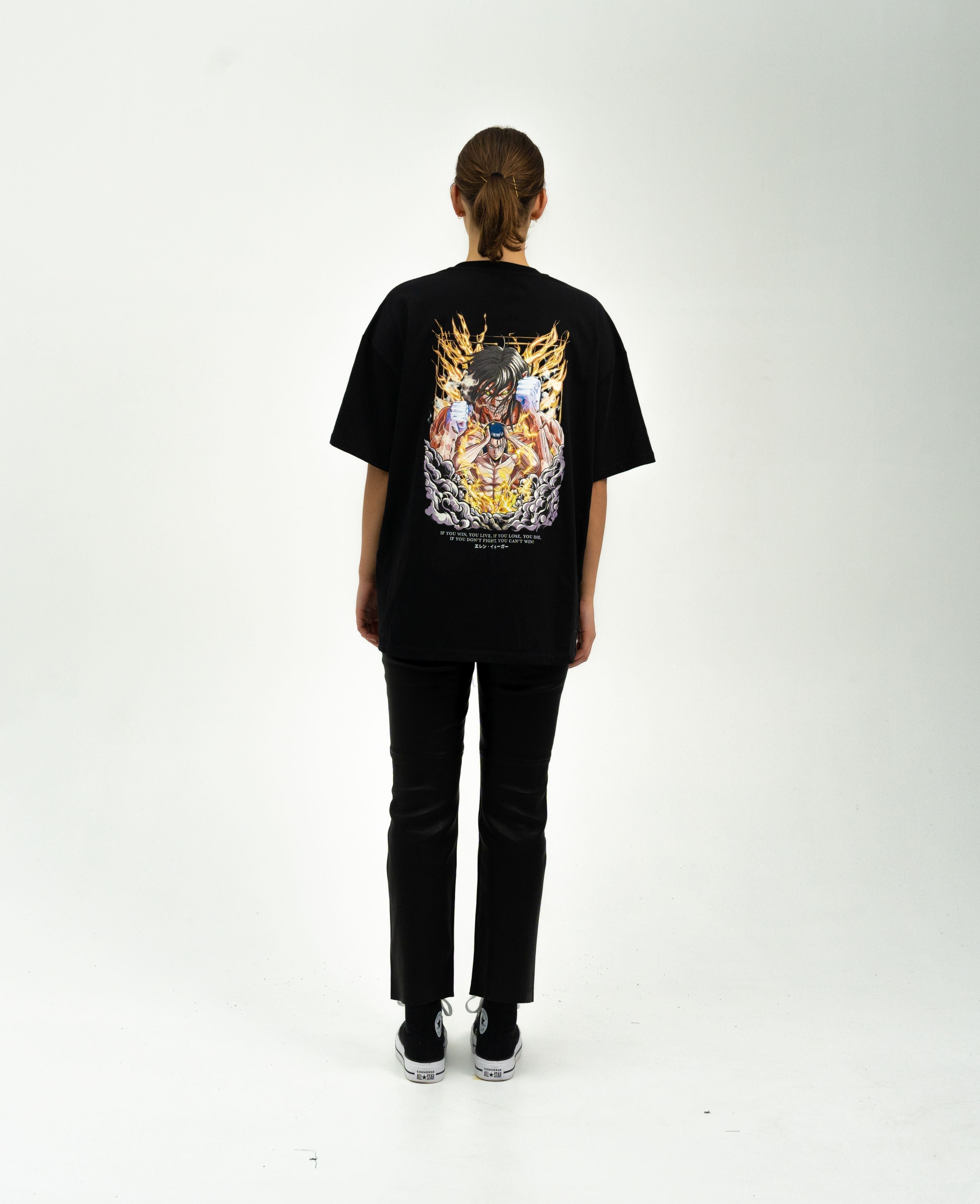 Eren X Attack Titan - AOT Oversize T-Shirt
