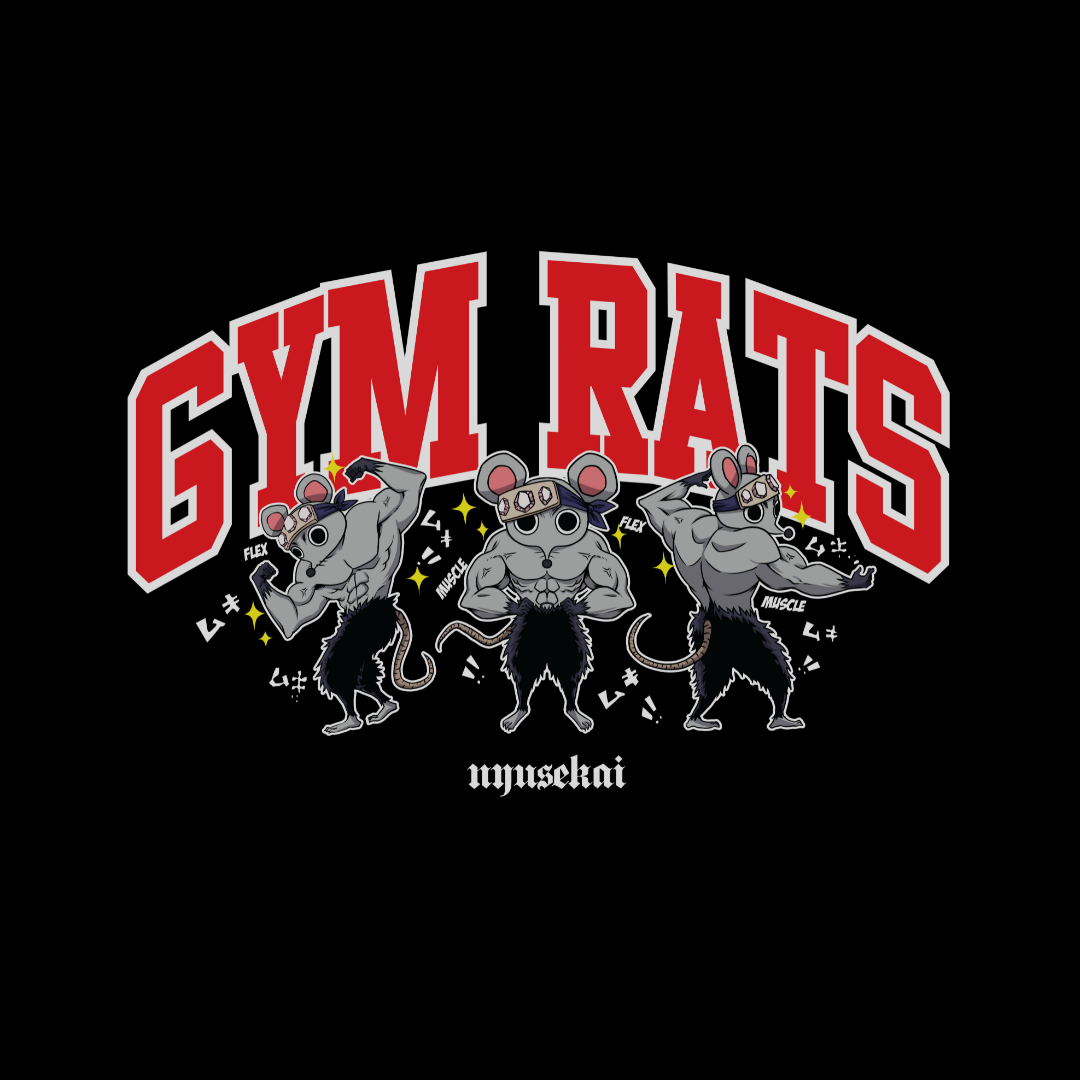 Gym Rats - Demon Slayer Oversized T-Shirt