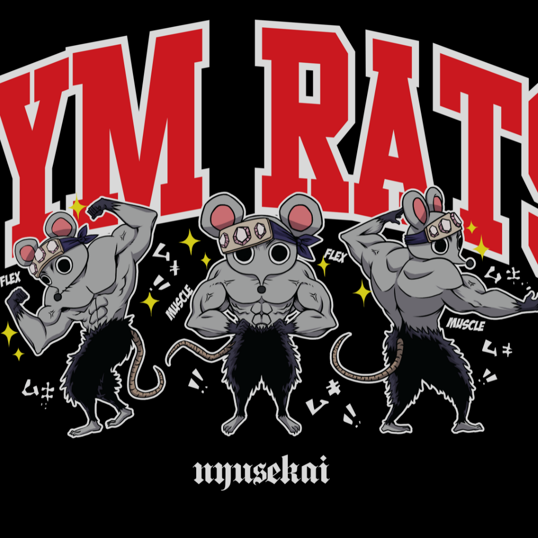 Gym Rats - Demon Slayer Oversized T-Shirt