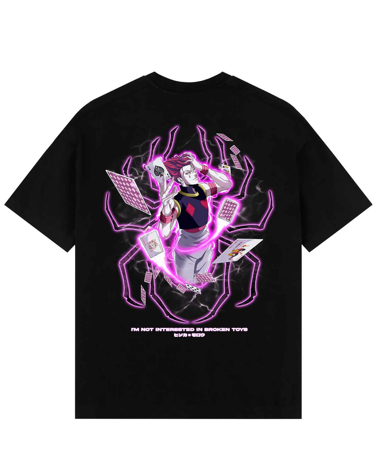 Hisoka X Spider - Hunter X Hunter Oversize T-Shirt