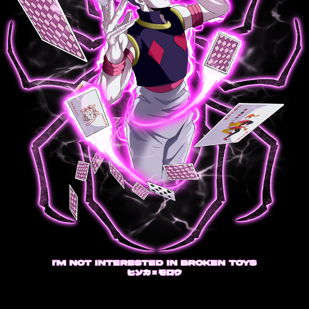 Hisoka X Spider - Hunter X Hunter Oversize T-Shirt