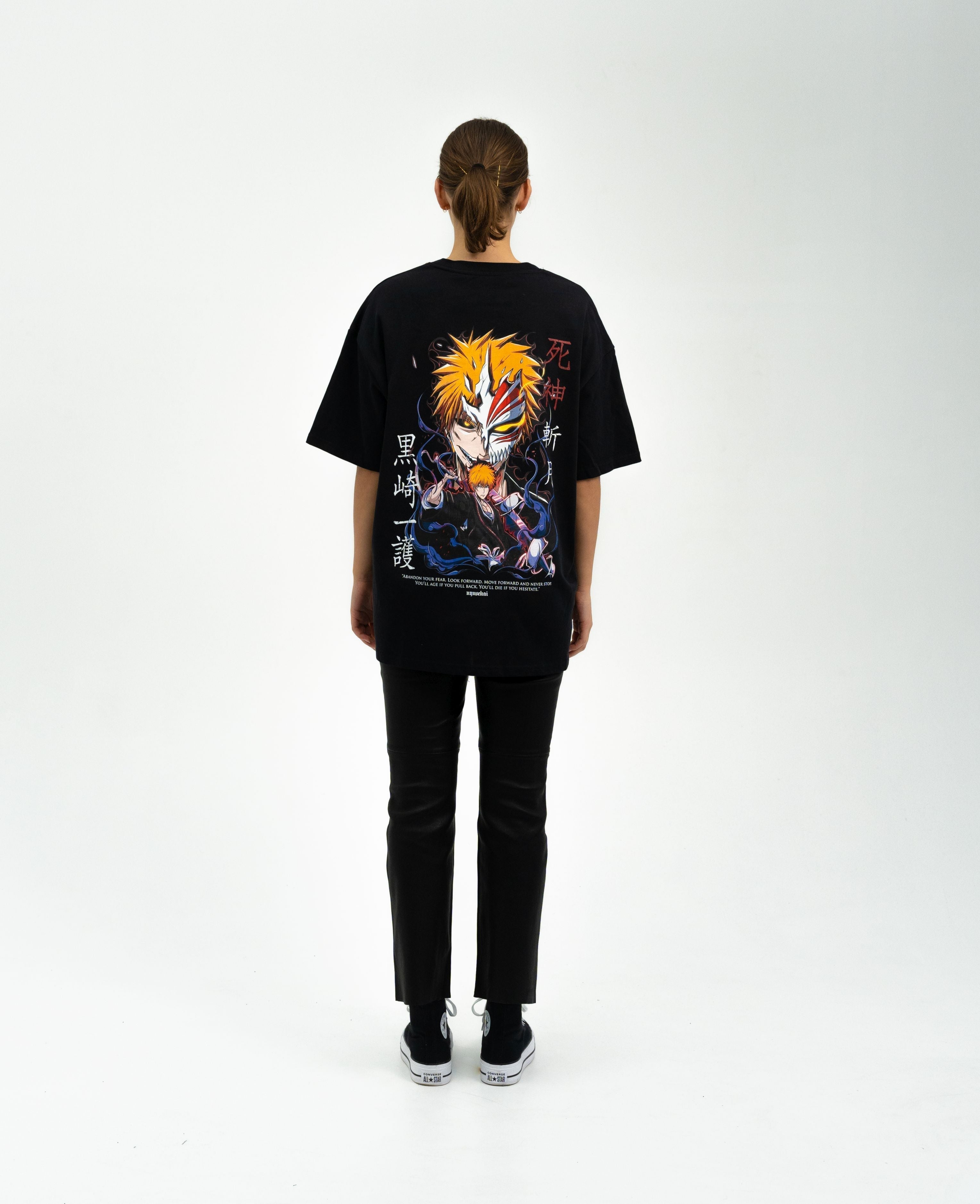 Ichigo X Hollow mask - Bleach Oversize T-Shirt