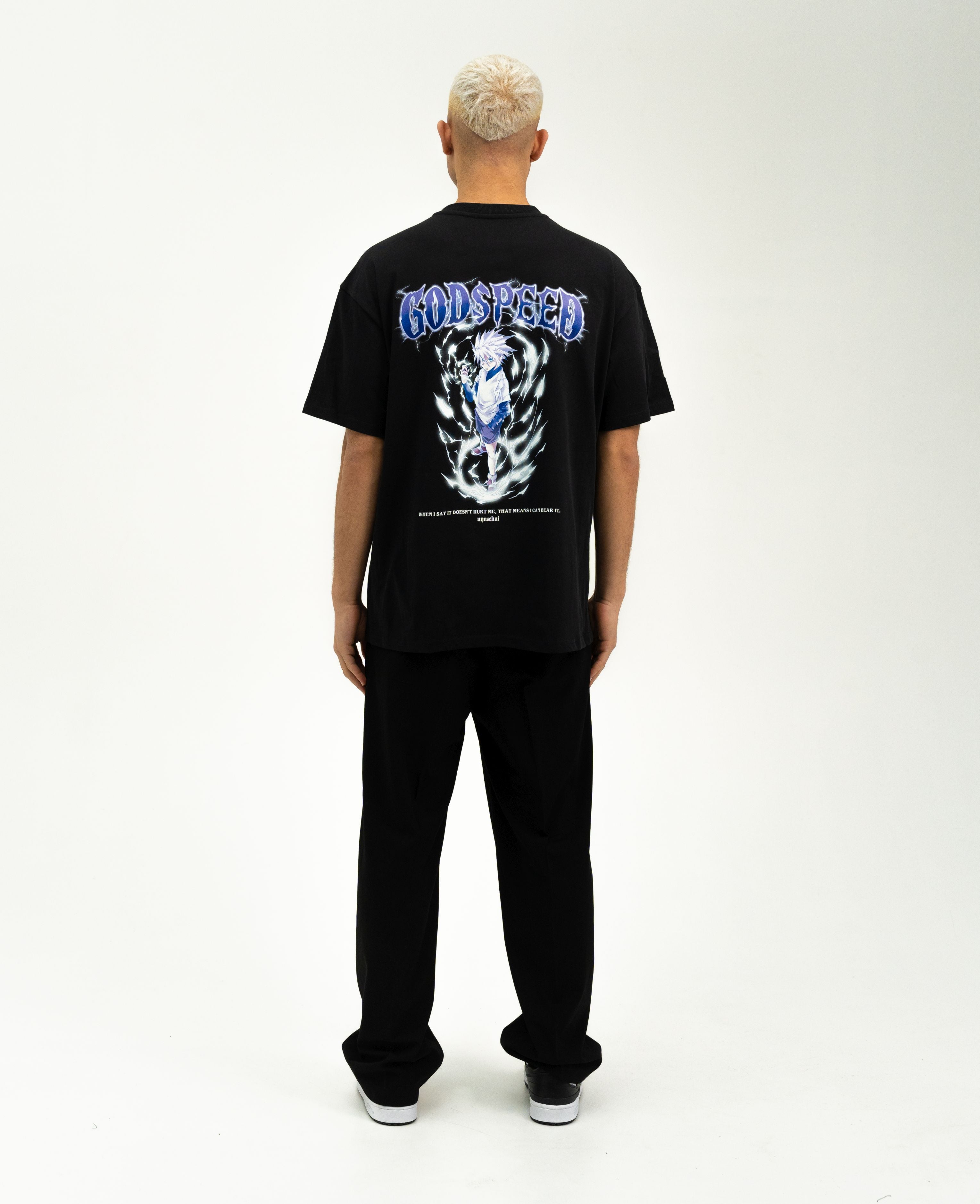 Killua X Godspeed - Hunter X Hunter Oversize T-Shirt V1