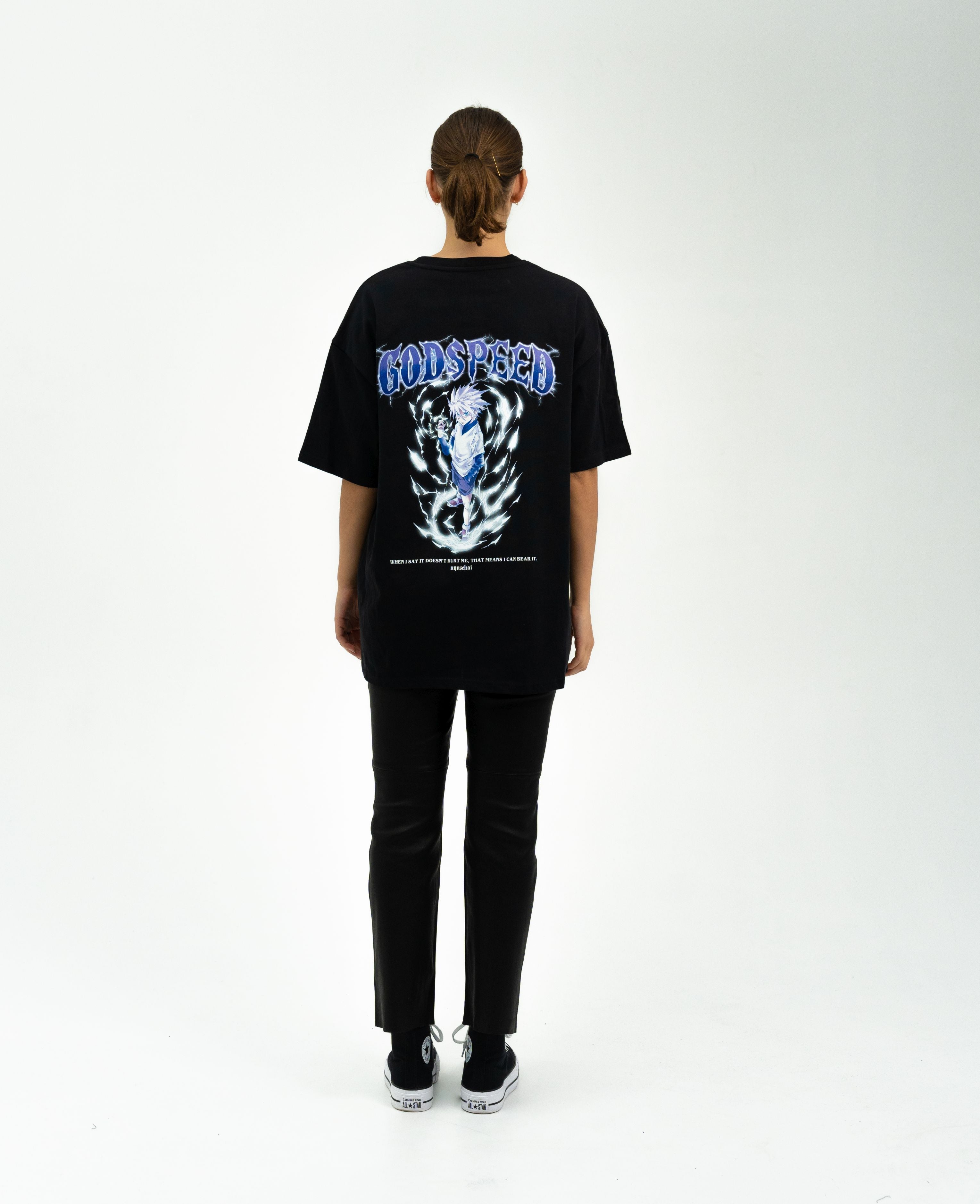 Killua X Godspeed - Hunter X Hunter Oversize T-Shirt V1