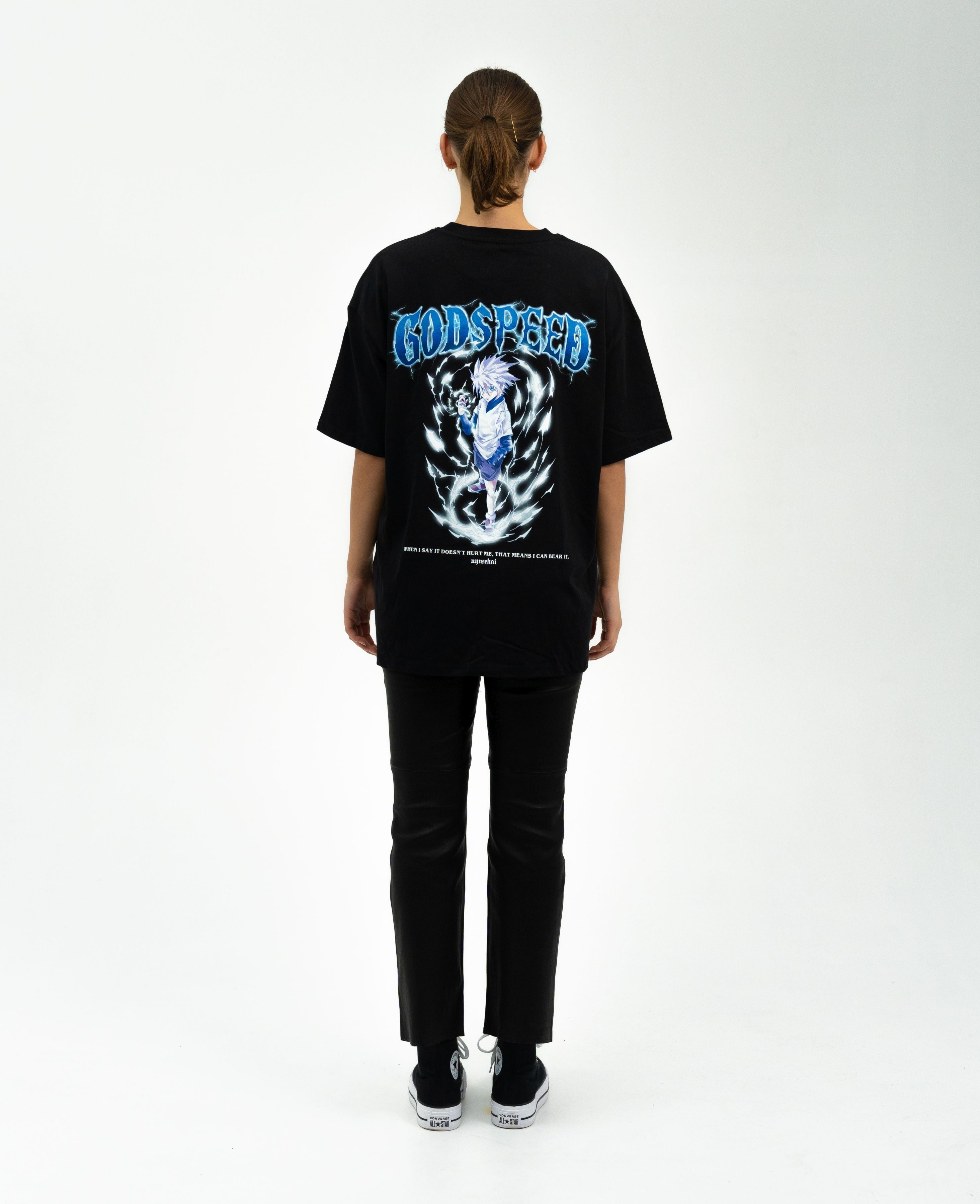 Killua X Godspeed - Hunter X Hunter Oversize T-Shirt V2