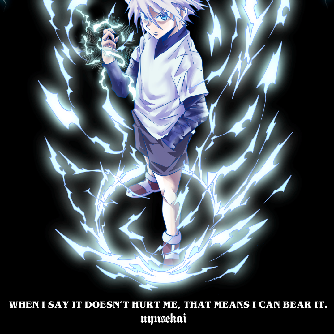 Killua X Godspeed - Hunter X Hunter Oversize T-Shirt V2