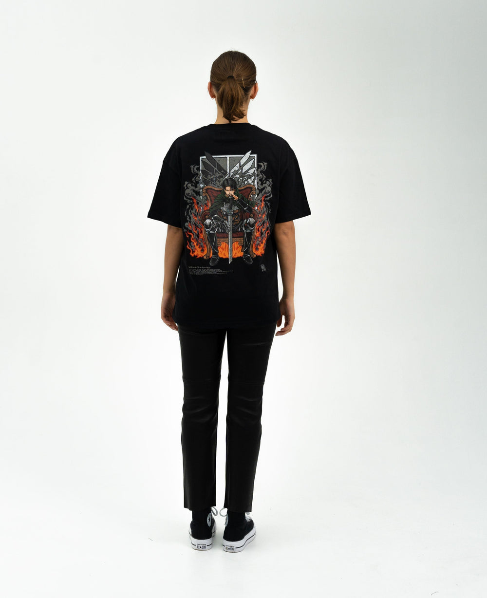 Levi X Throne - AOT Oversize T-Shirt