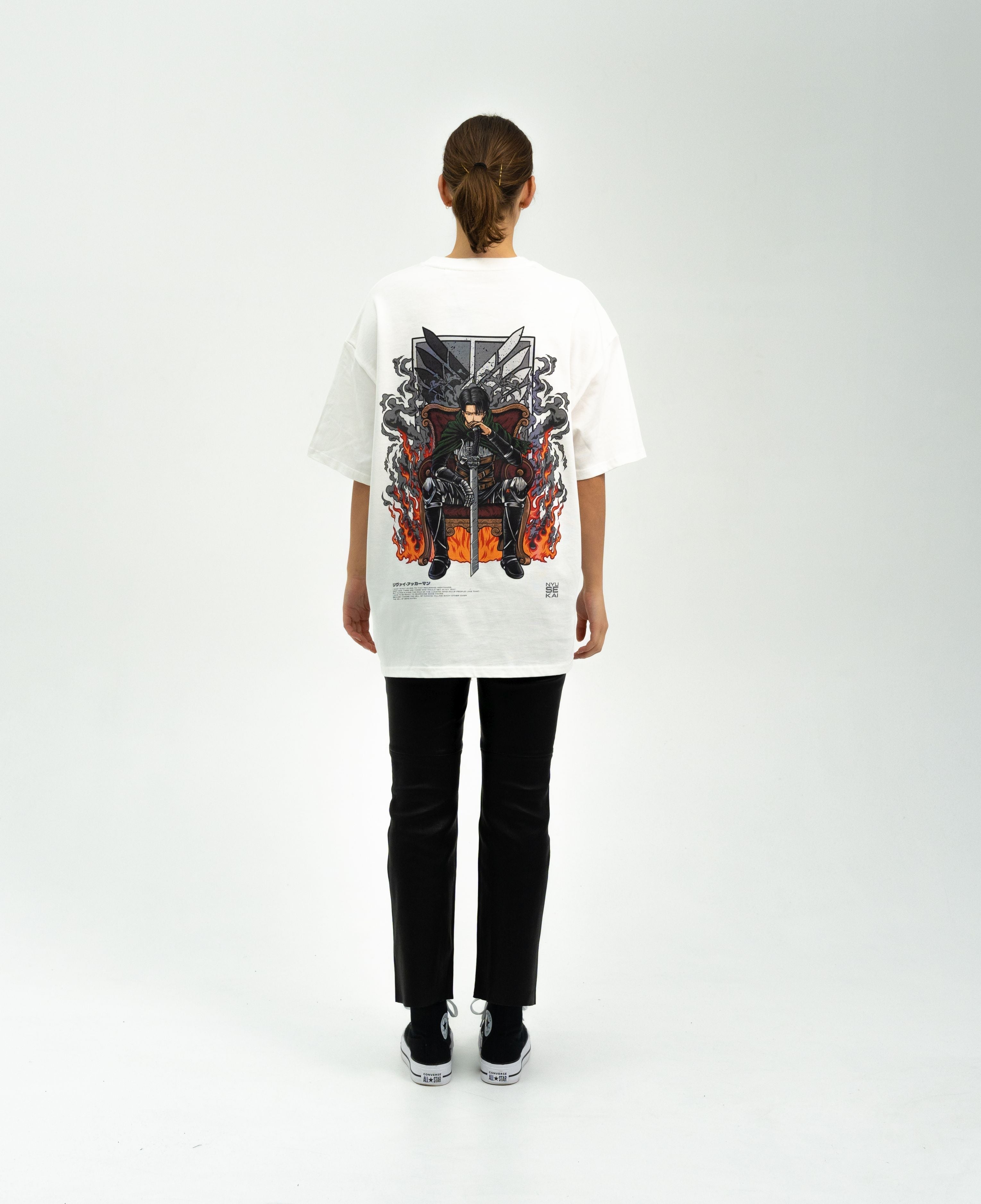 Levi X Throne - AOT Oversize T-Shirt