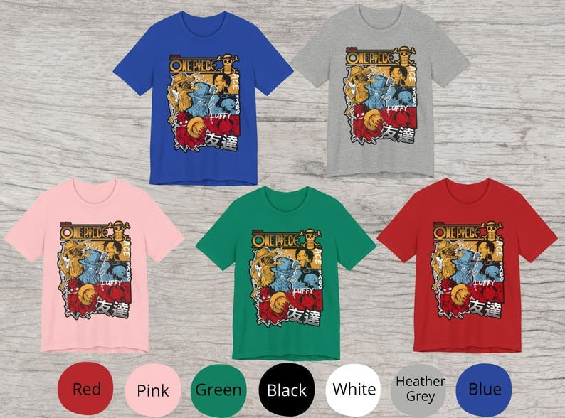 Luffy x Two Brother - Onepiece T Shirt - Nysekai