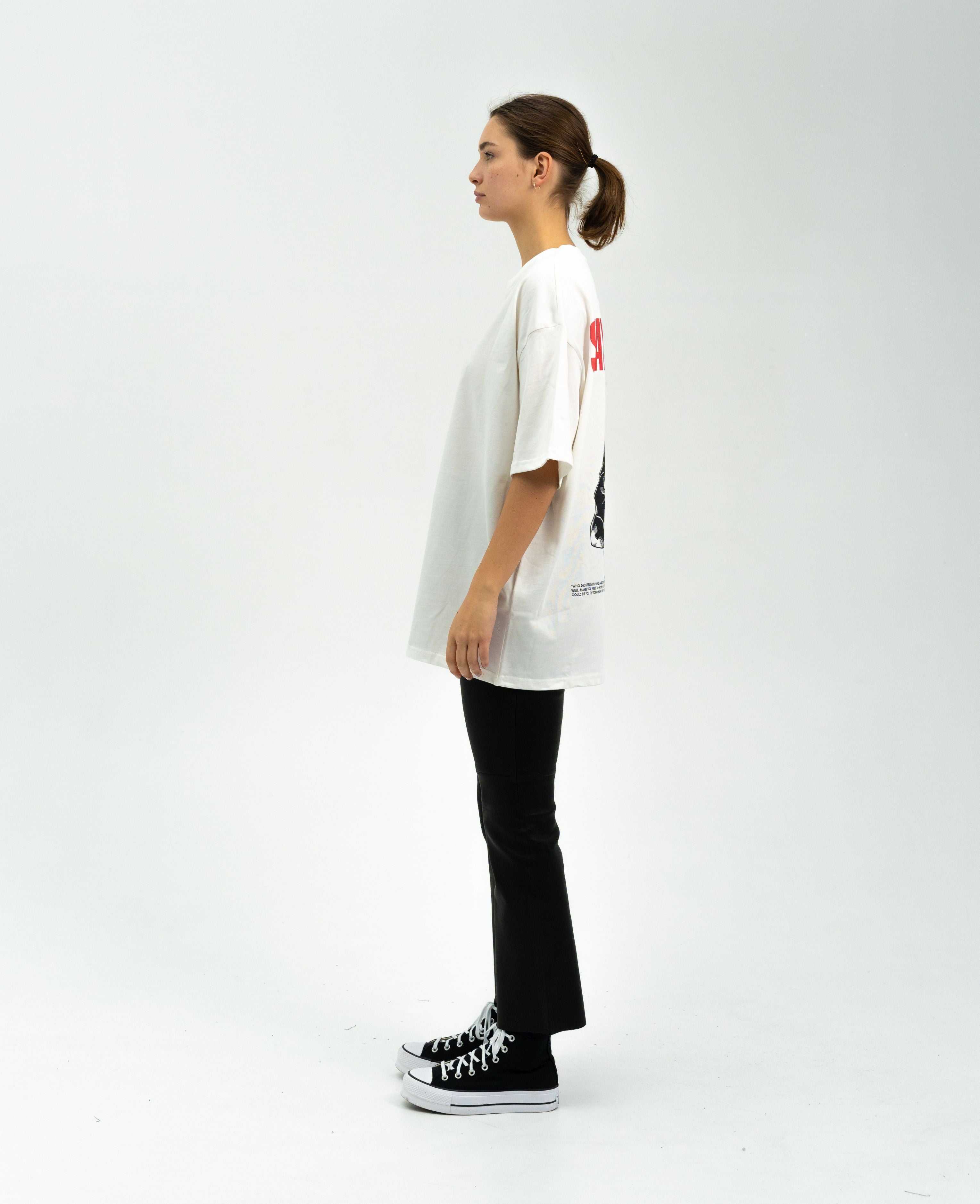 Saitama X Stay Focused - One Punch Man Oversize T-Shirt