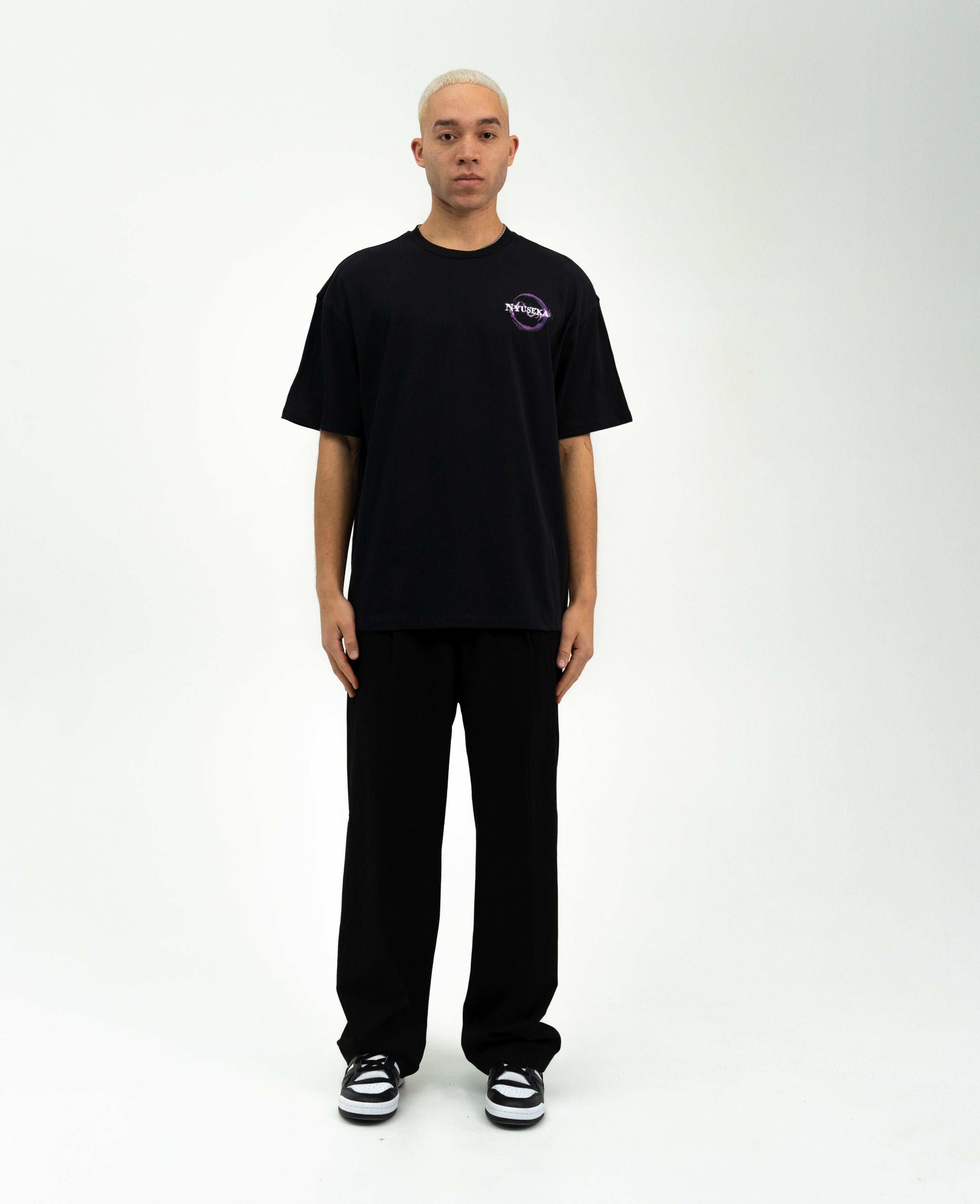 Satoru Gojo X Purple Lightning - Jujutsu Kaisen Oversize T-Shirt