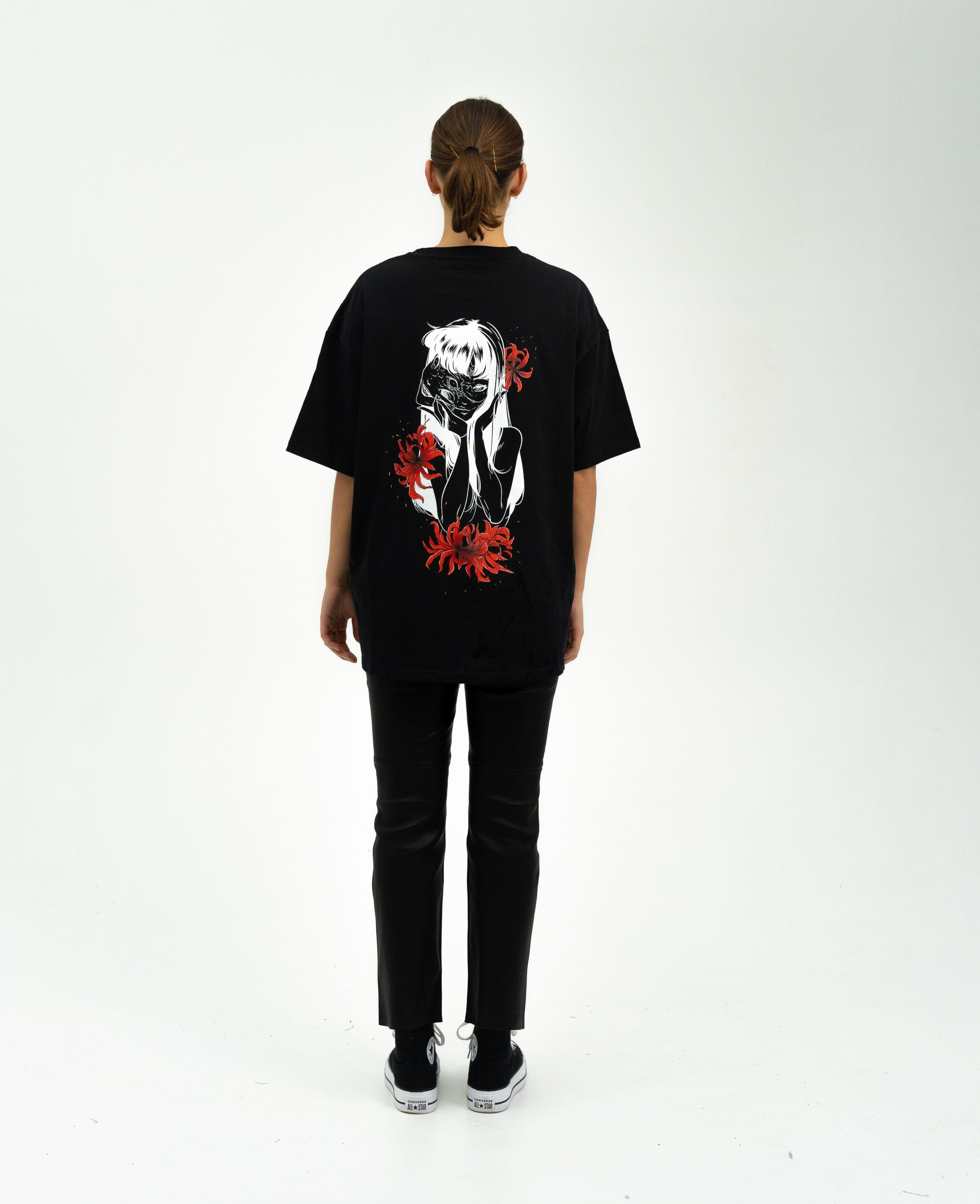 Tomie X Flowers Oversize T-Shirt