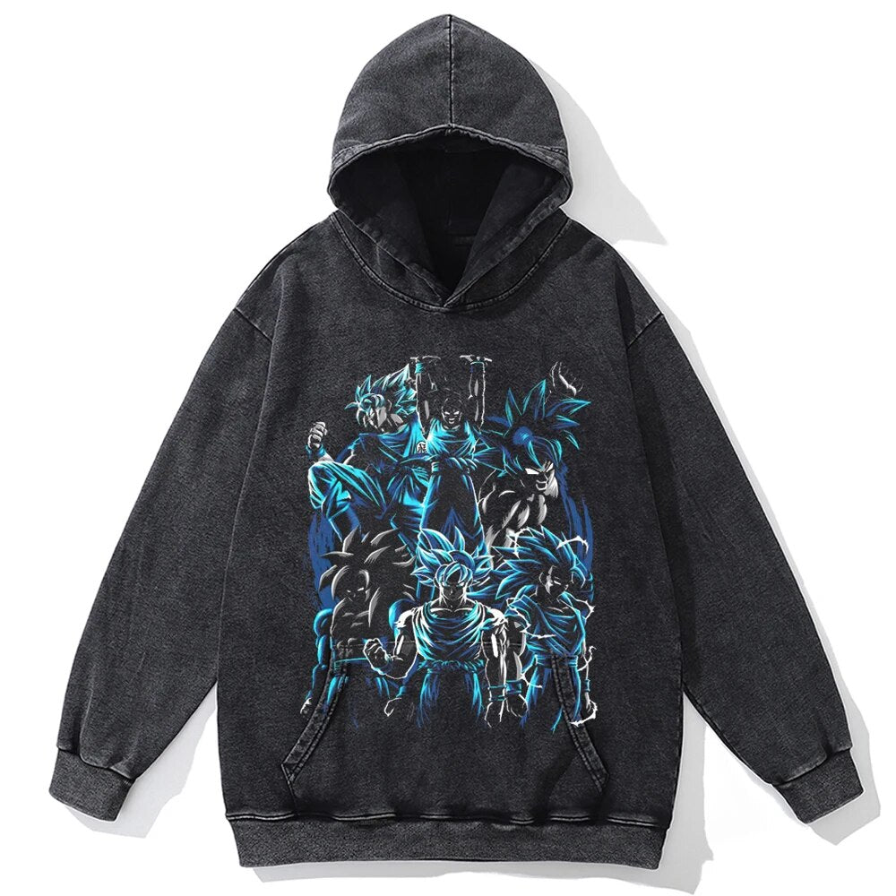 Nysekai "Ultra Spirit" Vintage Oversized Hoodie
