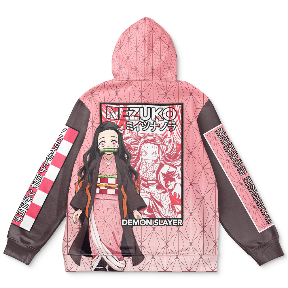 Kamado Nezuko Haori Demon Slayer Streetwear Hoodie