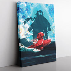 Porco Rosso Studio Ghibli Canvas Print Wall Art - Nysekai