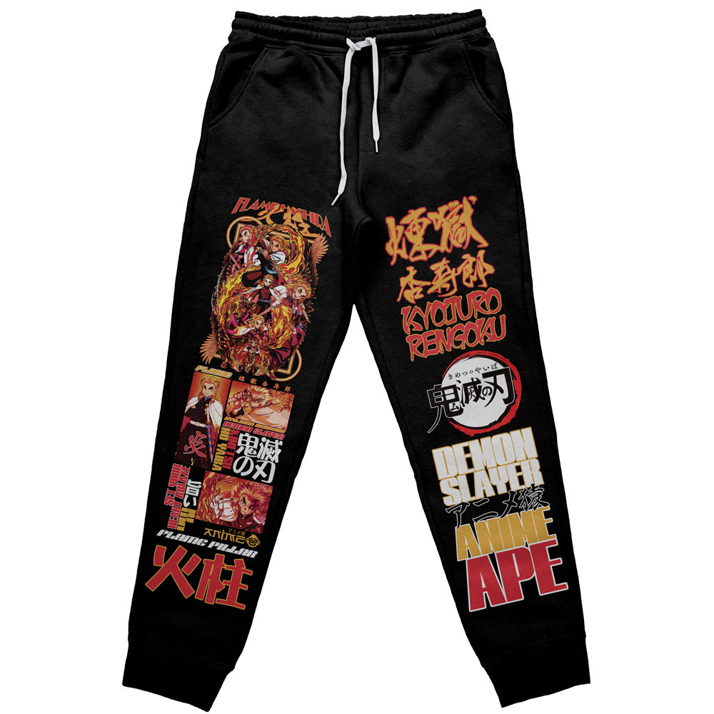 Kyojuro Rengoku V3 Demon Slayer Streetwear Sweatpants