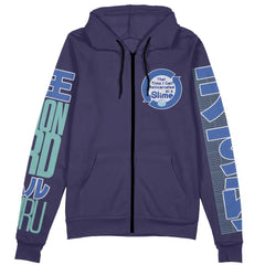 Rimuru Tempest V3 That Time I Got Reincarnated as a Slime Streetwear Zip Hoodie Jacket