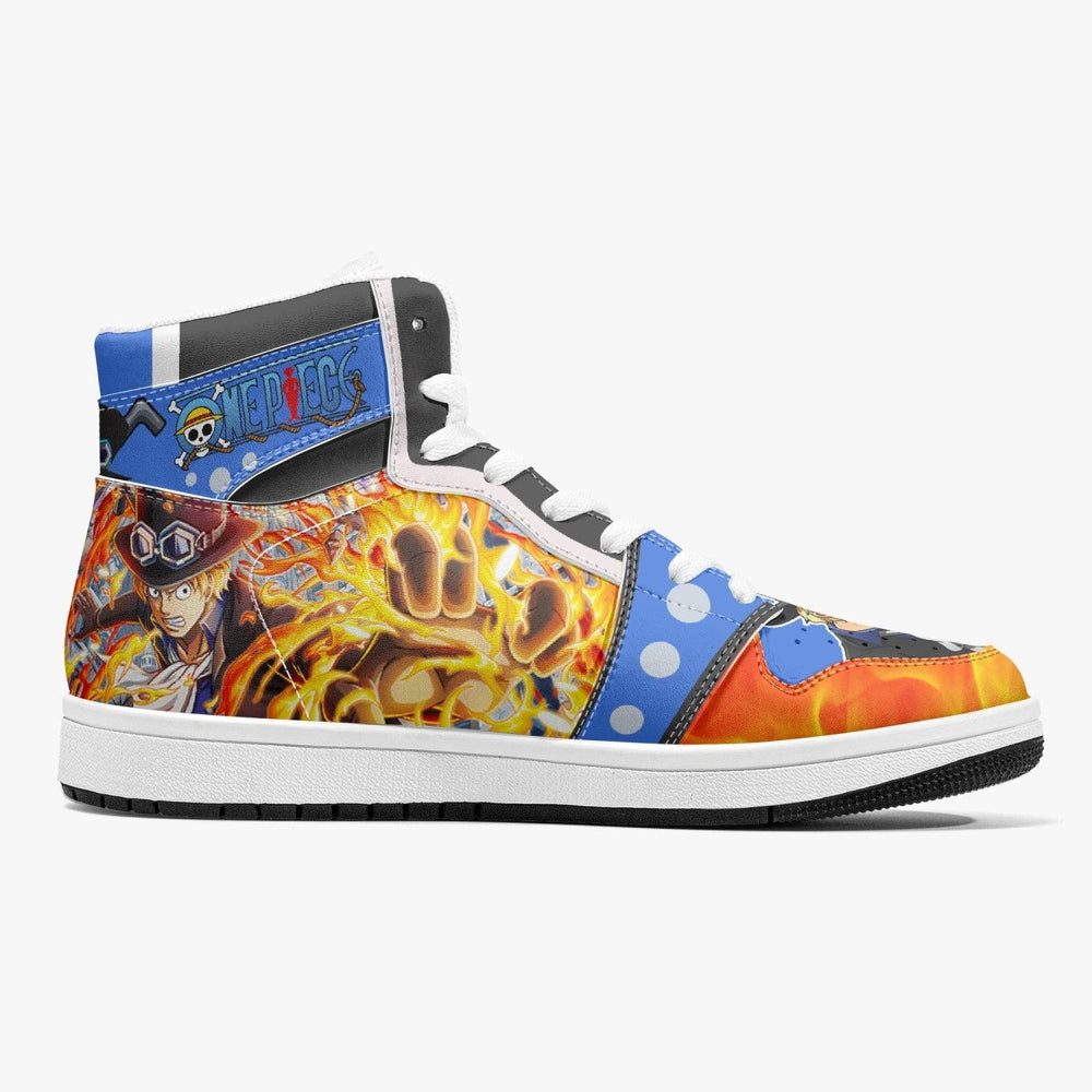 Sabo Fire Fist One Piece Mid 1 Basketball Shoes