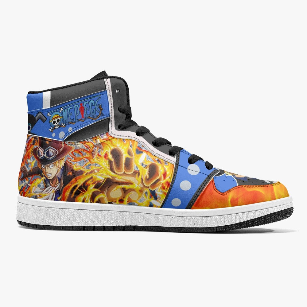 Sabo Fire Fist One Piece Mid 1 Basketball Shoes
