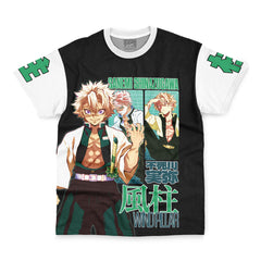 Sanemi Shinazugawa V2 Demon Slayer Streetwear T-Shirt
