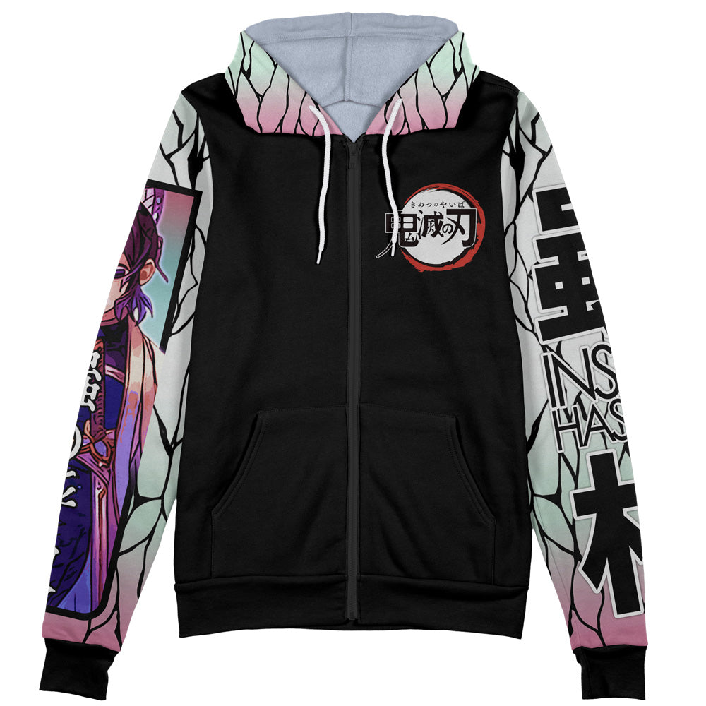 Kocho Shinobu Demon Slayer Streetwear Zip Hoodie Jacket