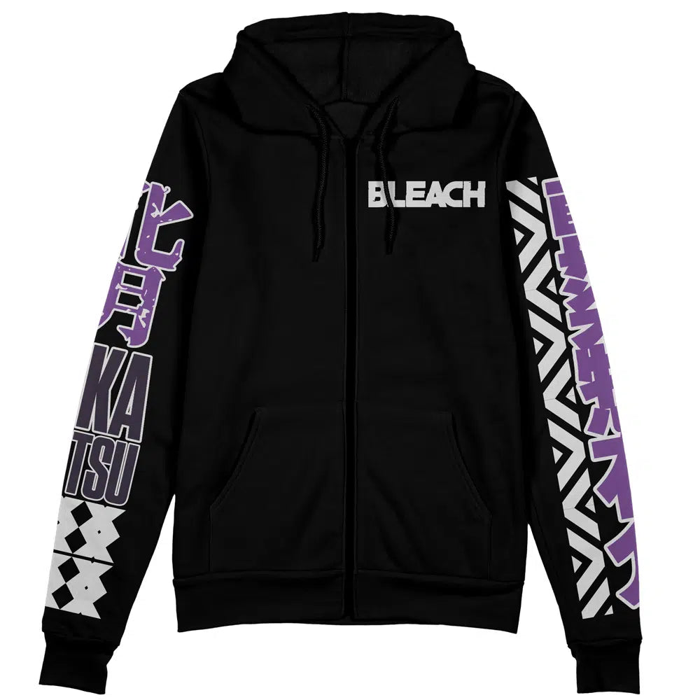 Sosuke Aizen TYBWA Bleach Streetwear Zip Hoodie Jacket