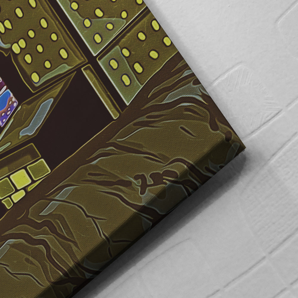 Star Wars Starry Night Canvas Print Wall Art - Nysekai