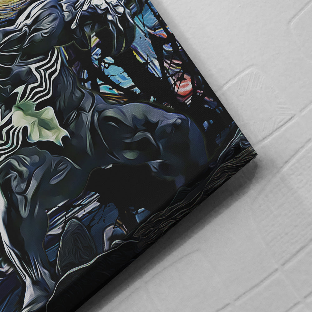Starry Night Venom Canvas Print Wall Art - Nysekai