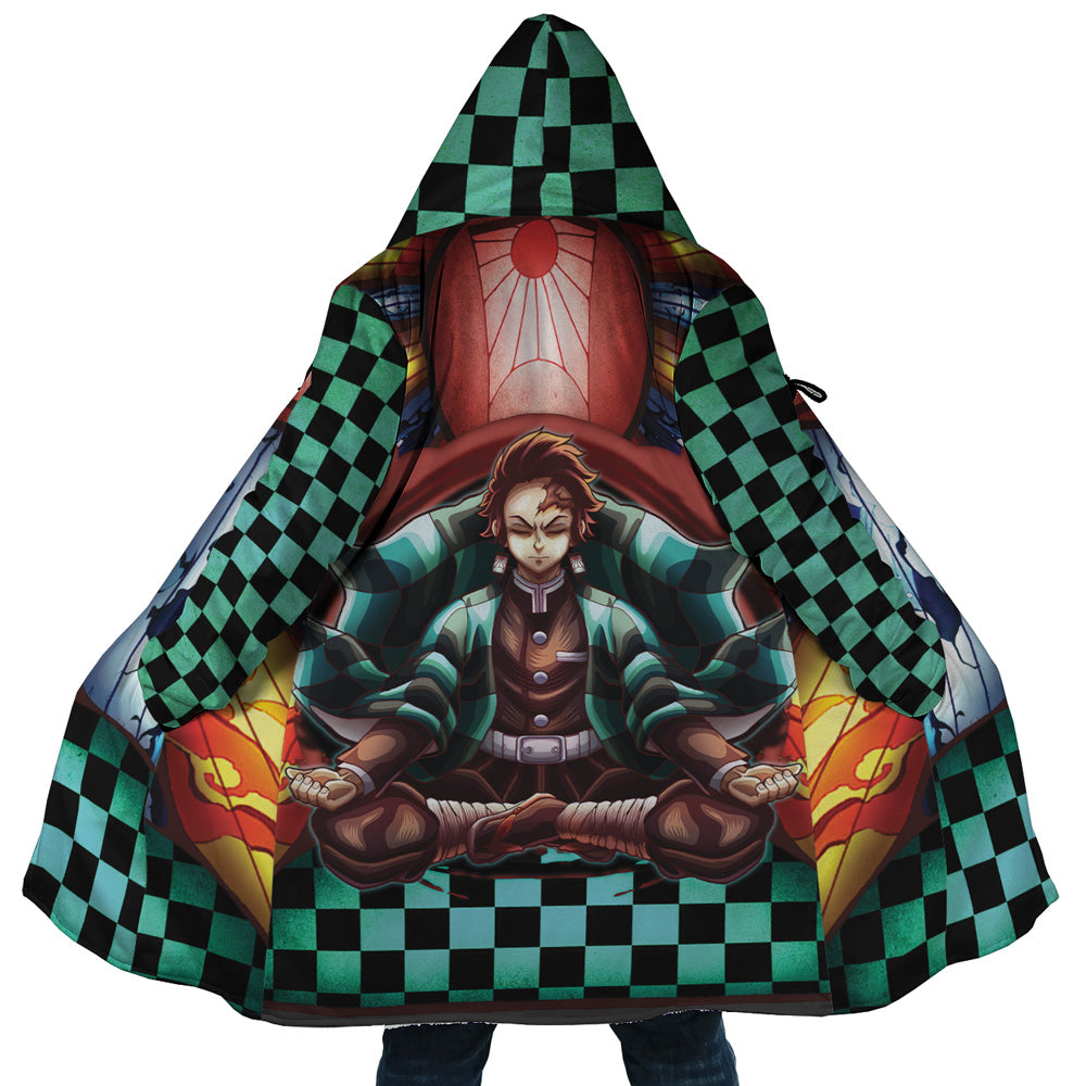 Trippy Kamado Tanjiro Demon Slayer Dream Cloak Coat
