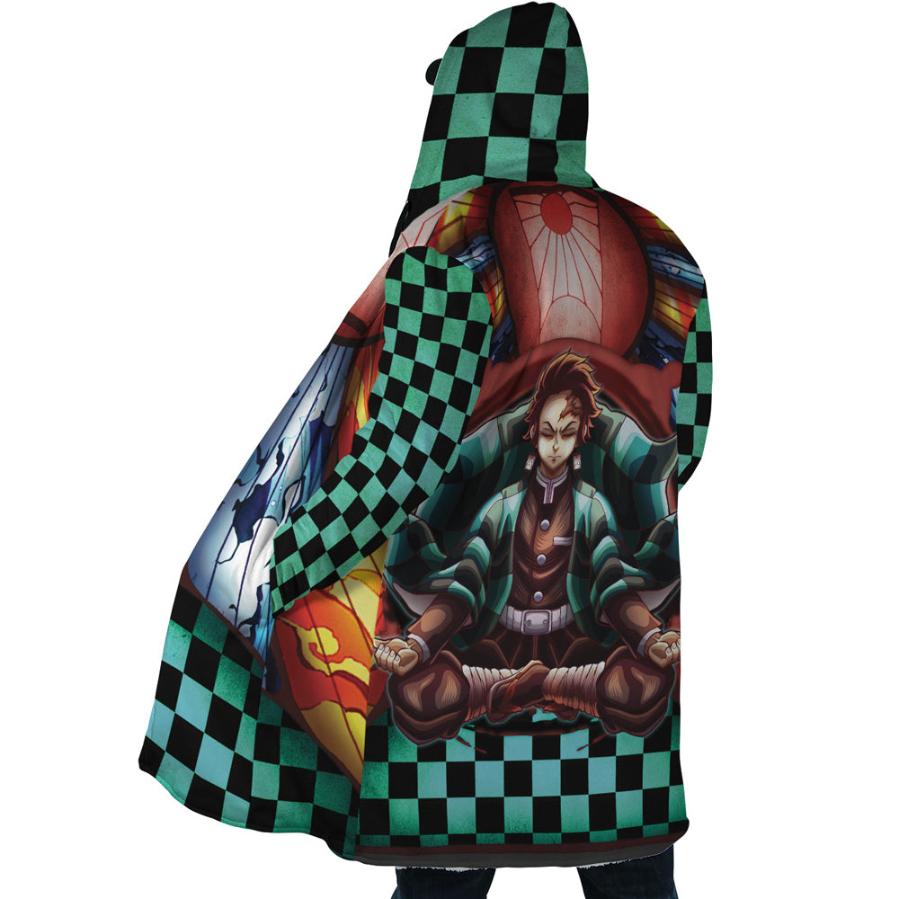 Trippy Kamado Tanjiro Demon Slayer Dream Cloak Coat