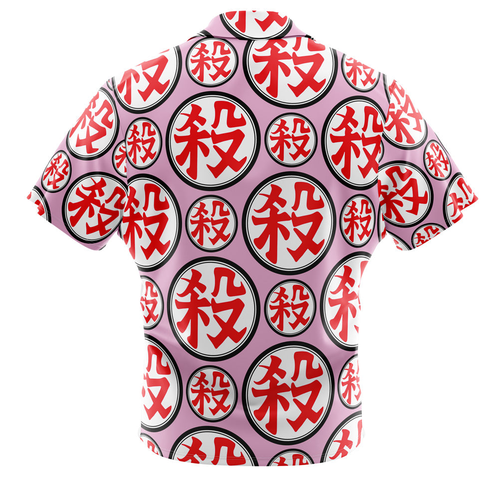 Mercenary Tao Pai Pai Dragon Ball Z Button Up Hawaiian Shirt
