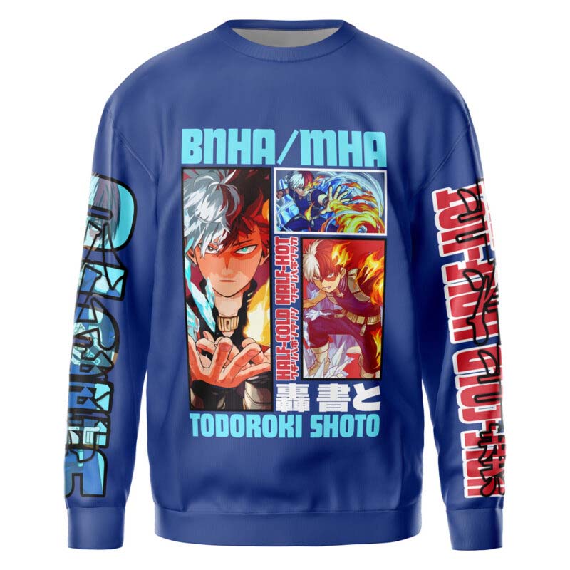 Shoto Todoroki My Hero Academia Streetwear Sweatshirt