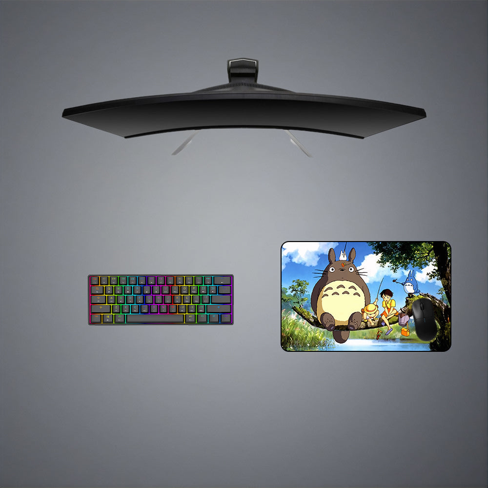 Totoro Branch Design M-XXL Size Gaming Mouse Pad, Computer Desk Mat