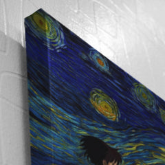 Totoro Starry Night Studio Ghibli Canvas Print Wall Art - Nysekai