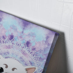 Trippy Gintoki and Sadaharu Gintama Canvas Print Wall Art - Nysekai