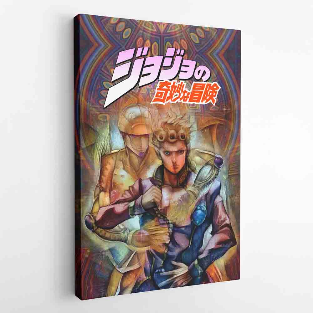 Trippy Giorno Giovanna Golden Wind Jojo's Bizarre Adventure Canvas Print Wall Art - Nysekai