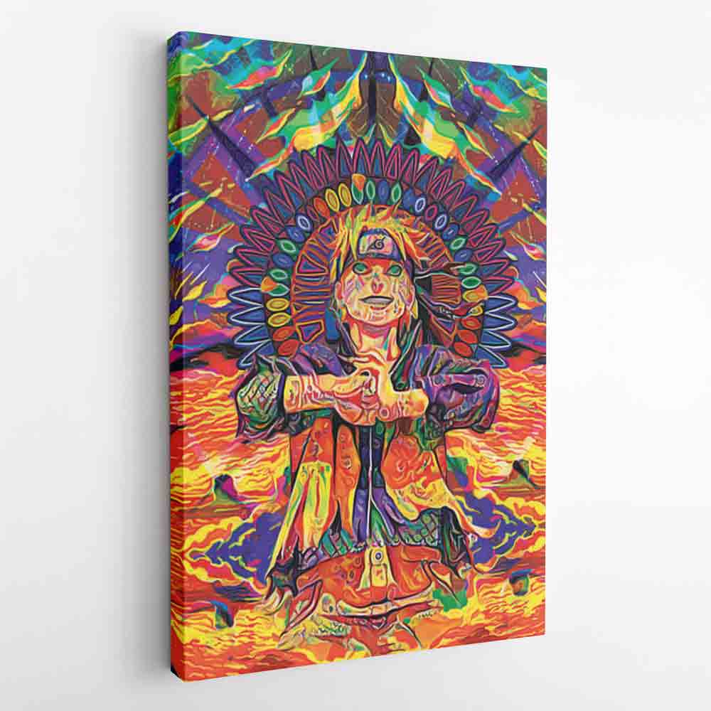 Trippy Naruto Canvas Print Wall Art - Nysekai