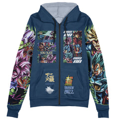 Future Trunks Arc Dragon Ball Z Streetwear Zip Hoodie Jacket
