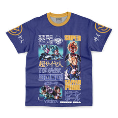 Vegeta V4 Dragon Ball Z Streetwear T-Shirt