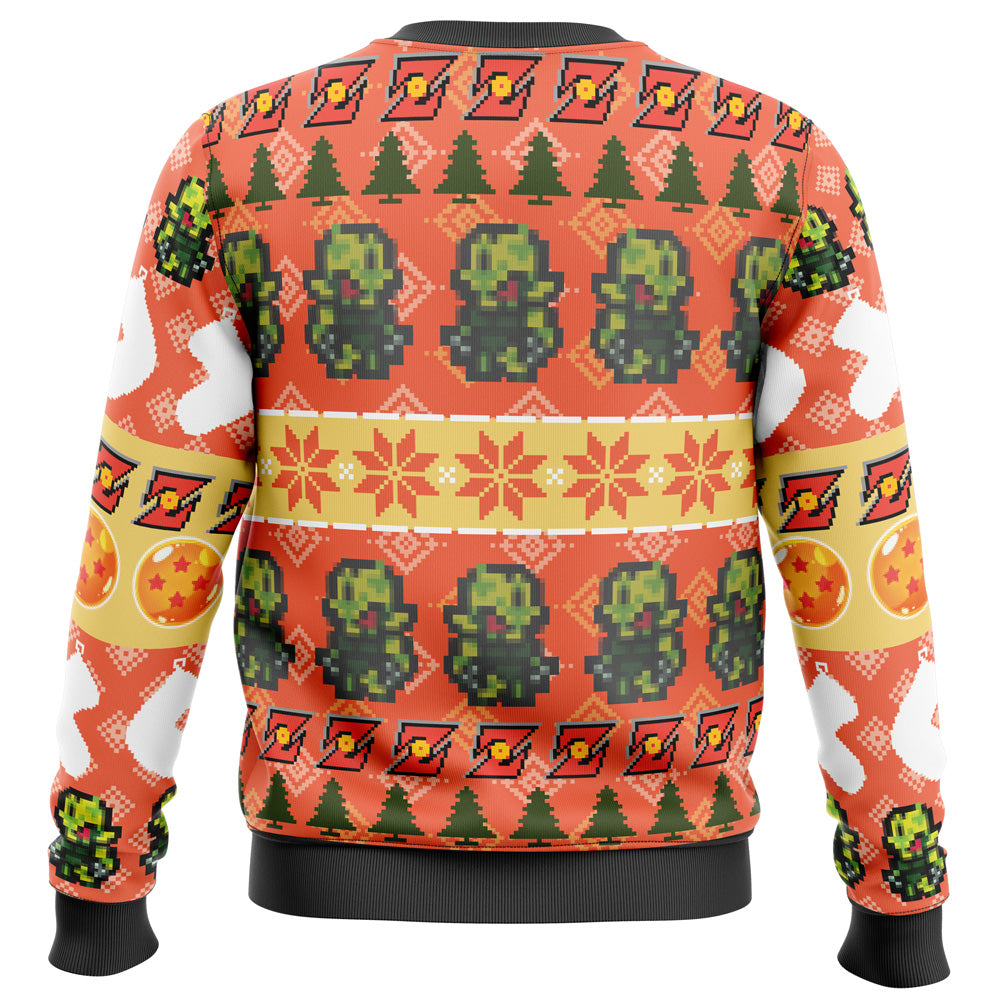 Christmas Yamcha Death Pose Dragon Ball Z Ugly Christmas Sweater