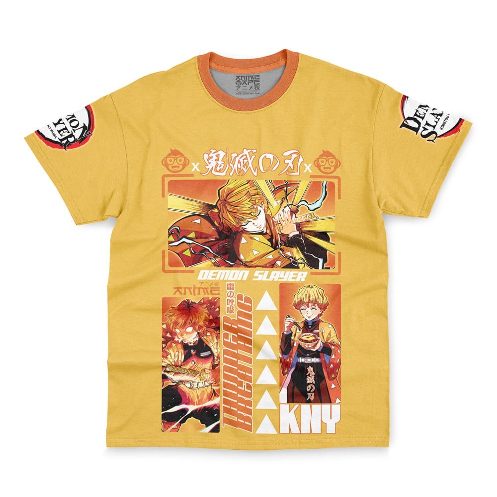 Agatsuma Zenitsu V2 Demon Slayer Streetwear T-Shirt